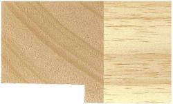 PW153 Plain Wood Moulding by Wessex Pictures